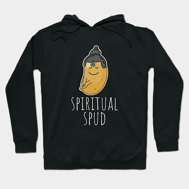 Spiritual Spud Funny Spiritual Potato Hoodie by DesignArchitect